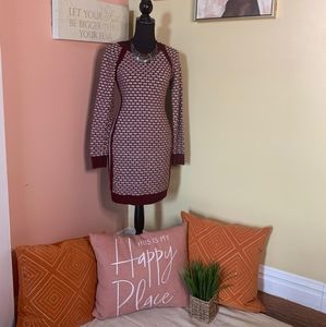 Long Sleeves Fitted Sweater dress